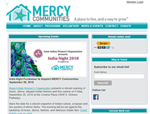 Tablet Screenshot of mercycommunities.org